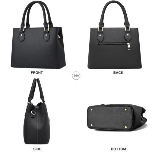 Purses and Handbags for Women Leather Crossbody Bags Women's Tote Shoulder Bag - Image 3