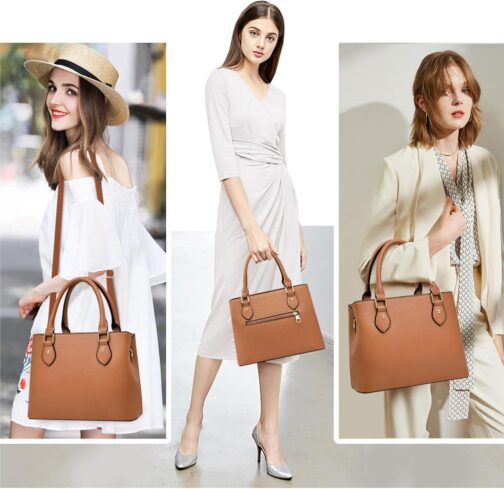 Purses and Handbags for Women Leather Crossbody Bags Women's Tote Shoulder Bag - Image 4