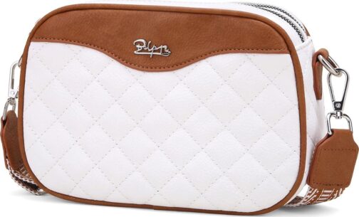 Quilted Crossbody Bag Women Purse: Vegan Leather Cross Body Bags - Small Shoulder Handbag - Image 3