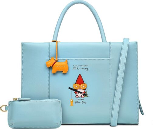 RADLEY London Anniversary Gnomes Remastered Medium Zipper Satchel Bag for Women - Leather Crossbody Bag, Ideal Medium Purse - Image 2