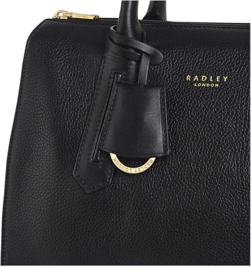 RADLEY London Badgers Walk- Medium Leather Satchel Bag for Women, Stylish Crossbody Purse - Image 4