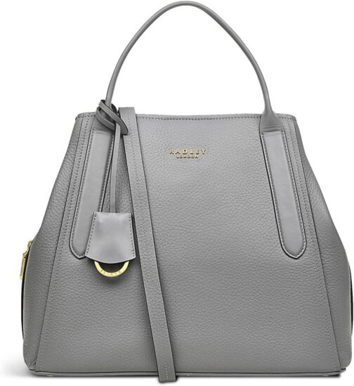 RADLEY London Baylis Road 2.0 Medium Leather Satchel Bag for Women, Stylish Crossbody Purse