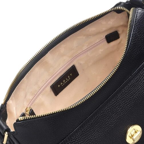 RADLEY London Colebrook Women's Leather Zip Top Shoulder Bag- Medium Size Purse - Women's Shoulder Handbag - Image 3