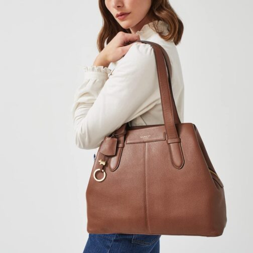 RADLEY London Piccardy Hill Women's Leather Shoulder Bag - Medium Size Purse - Women's Shoulder Handbag - Image 5