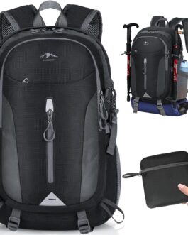 RAINSMORE Hiking Backpack 40L Lightweight Packable Camping Backpack Waterproof Travel Daypack Men Women Hiking Daypack