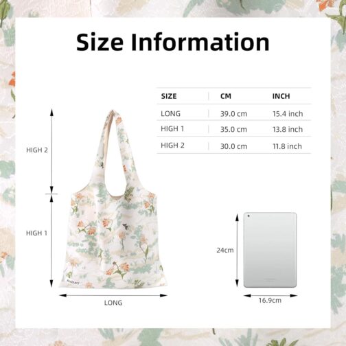 Rayon Hobo Bags for Women Tote Bag, Shoulder Handbags with wide shoulder straps - Image 2