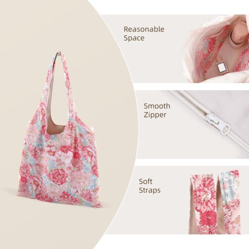 Rayon Hobo Bags for Women Tote Bag, Shoulder Handbags with wide shoulder straps - Image 4