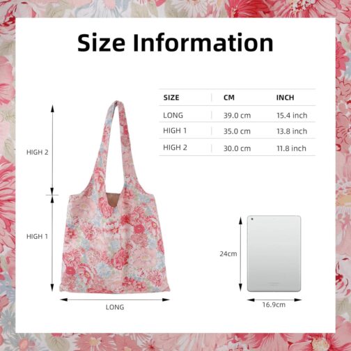 Rayon Hobo Bags for Women Tote Bag, Shoulder Handbags with wide shoulder straps - Image 2