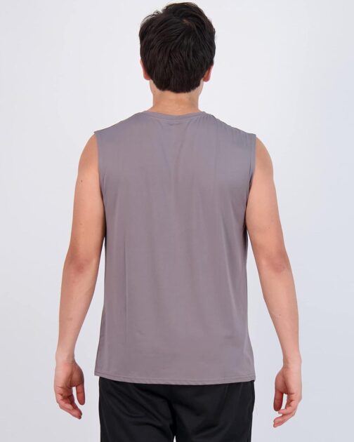 Real Essentials 3 and 5 Pack: Men's Dry-Fit Active Muscle Tank Top - Standard and Big and Tall Sizes (S-5XLT) - Image 3