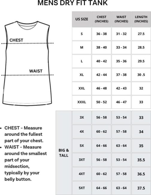 Real Essentials 3 and 5 Pack: Men's Dry-Fit Active Muscle Tank Top - Standard and Big and Tall Sizes (S-5XLT) - Image 6