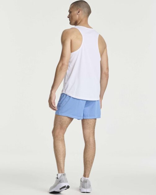 Real Essentials 4 Pack: Men's 3  Inch Mesh Running Shorts with Zipper Pockets - Quick Dry Gym Athletic - Image 5