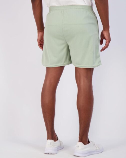 Real Essentials 4 Pack: Men's 5  Mesh Quick-Dry Running Shorts with Zipper Pockets and Drawstring (Available in Big and Tall) - Image 4