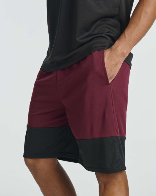Real Essentials 5 Pack: Men's Mesh Athletic Basketball Shorts Quick Dry Activewear with Pockets - Image 5
