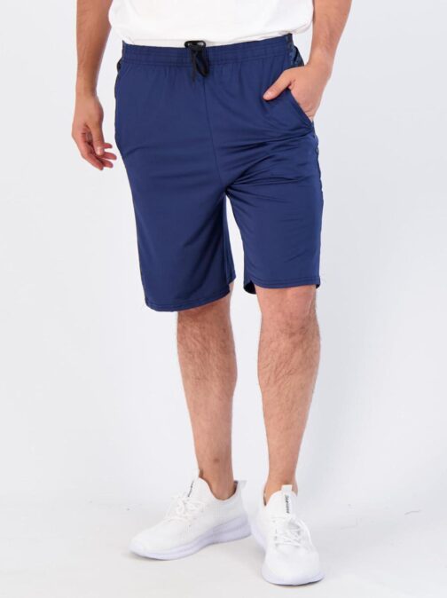 Real Essentials 5 Pack: Men's Dry-Fit Sweat Resistant Active Athletic Performance Shorts - Image 4