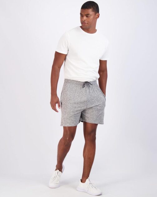 Real Essentials 5 Pack: Men's 5  Inseam Dry-Fit Running Workout Shorts - Pockets and Drawstring (Available in Big and Tall) - Image 5