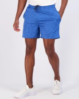 Real Essentials 5 Pack: Men’s 5  Inseam Dry-Fit Running Workout Shorts – Pockets and Drawstring (Available in Big and Tall)
