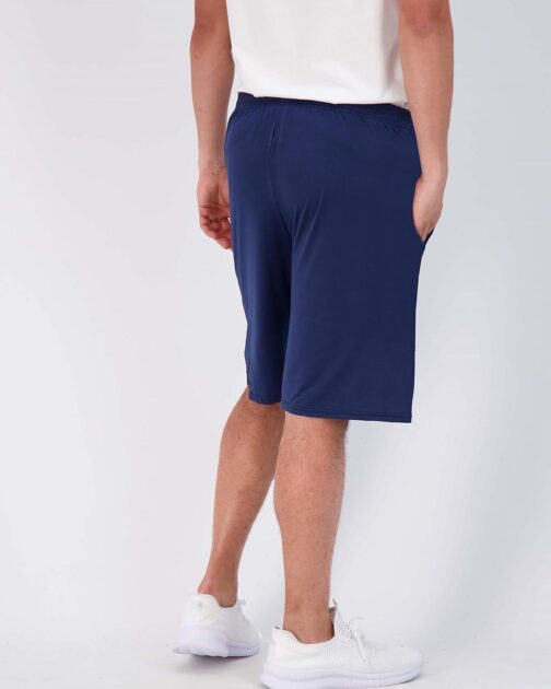 Real Essentials 5 Pack: Men's Dry-Fit Sweat Resistant Active Athletic Performance Shorts - Image 3