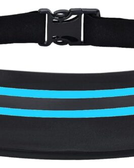 Running Belt Fanny Pack, Running Waist Pack for Women and Men USA Patented Hands-Free Reflective Runner Pouch Belt Fitness Workout Bag No-Bounce Adjustable Sport Travel Fanny Pack Cell Phone Holder