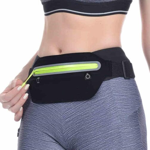 Running Belt,Slim Running Fanny Pack Waterproof Runner Workout Exercise Phone Waist Pack Belt Pouch Bags for Women Men iphone Gym - Image 5