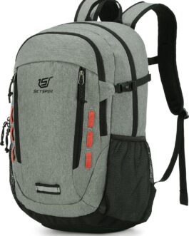 SKYSPER Hiking Backpack 30L Lightweight Travel Backpack Hiking Day Pack for Men Women(Grey)