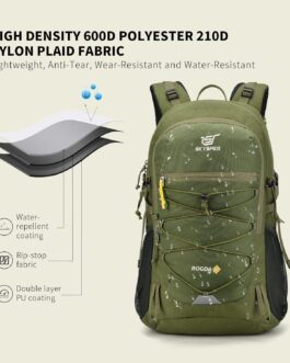 SKYSPER Hiking Backpack for Men Women, 35L Travel Backpack Waterproof Camping Backpack Outdoor Lightweight Daypack