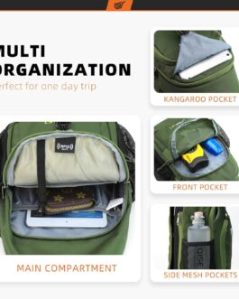 SKYSPER Sling Bag RFID Crossbody Sling Backpack Cross Body Shoulder Bag Travel Hiking Daypack for Women Men