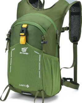 SKYSPER Small Hiking Backpack – 15L Travel Daypack Lightweight Bag Water Resistant Hiking Backpacks for Women Men