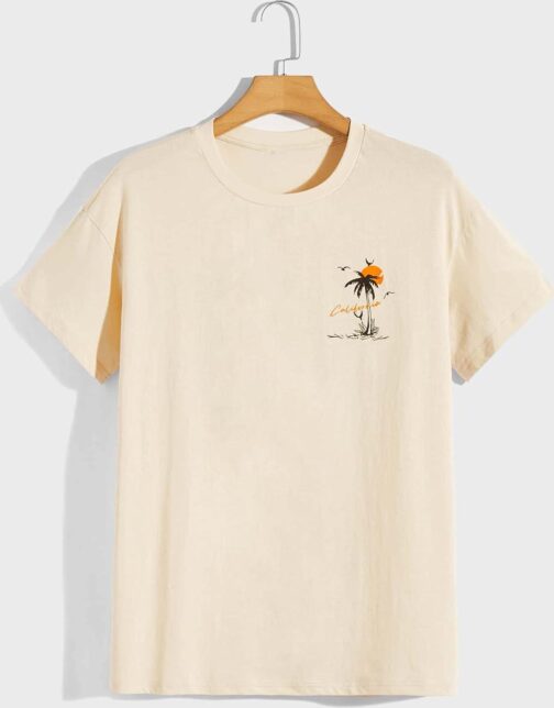 SOLY HUX Men's Graphic Tees Letter Print Short Sleeve T Shirts Summer Casual Tee Top - Image 2