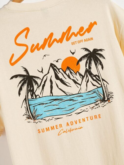 SOLY HUX Men's Graphic Tees Letter Print Short Sleeve T Shirts Summer Casual Tee Top - Image 4