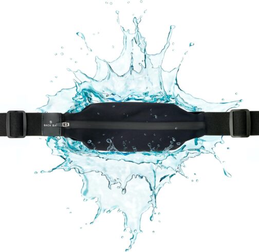 Slim Running Belt for Women and Men [Fits ALL Phones], Runners Fanny Pack for Men, Running Belt, Money Belt, Running Gear, Waist Bag Workout Gear, Fishing Belt, iPhone Running Phone Holder Waist Pack