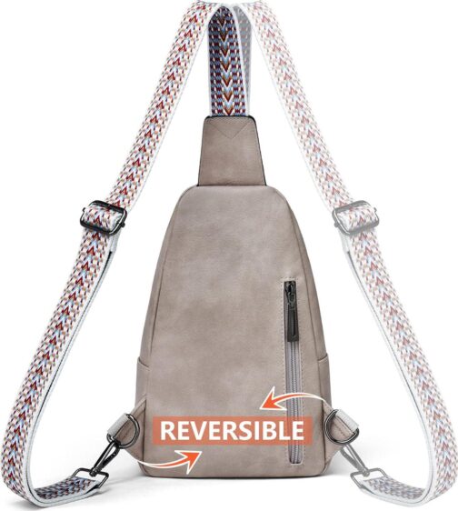 Sling Bag Crossbody Bags for Women, Fanny Packs for Women Chest Bag for Work Shopping - Image 7
