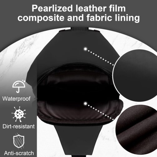 Sling Bag for Women Mens Crossbody Bag, Chest Bag Sling Backpack with USB Charging Port for Walking Hiking - Image 5