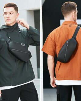 Sling Crossbody Bag for Men,Small Shoulder Bag Chest Bag Cross Body Bag Sling Backpack,7.9 Inch Compact Waterproof Lightweight Casual Daypack for Men Women Travel Hiking Walking Work Gym Outdoor Sport