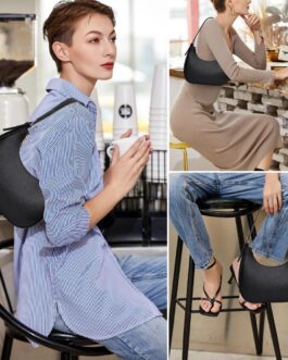 Small Crescent Shoulder Bags Purses for Women Retro Classic Clutch Hobo Tote Purse and Handbag Cute Crossbody Bags