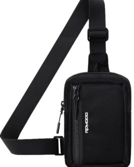 Small Crossbody Bags for Women Men Waterproof Nylon Chest Bag with Adjustable Strap Lightweight Sling Bag Shoulder Bag
