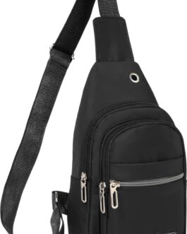 Small Sling Backpack Crossbody Sling Bag, Chest Bag Daypack Fanny Pack Cross Body Bag for Outdoors Hiking Traveling