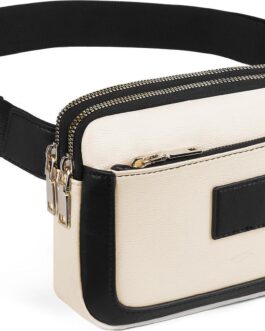 Small Sling Bag for Women Leather Crossbody Fanny Pack Chest Bag Purse with Guitar Strap