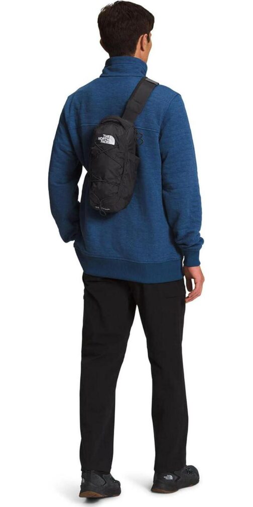THE NORTH FACE Borealis Sling Bag, TNF Black/TNF White, One Size - Image 5