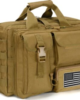 Tactical Messenger Bag, Tactical Briefcase for Man Military Laptop Bag Messenger Shoulder Bag