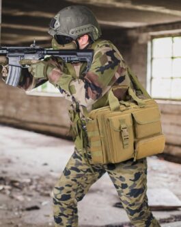 Tactical Military Laptop Messenger Bag for Men, Shoulder Briefcase