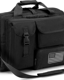 Tactical Military Laptop Messenger Bag for Men, Shoulder Briefcase