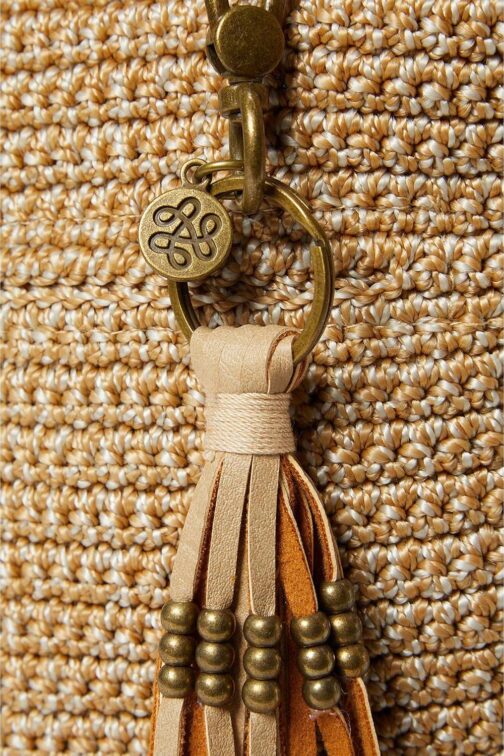 The Sak Lucia Crossbody Purse - Hand Crochet Women's Handbag for Everyday and Travel - Cross Body Bag With Zipper Closure - Image 4