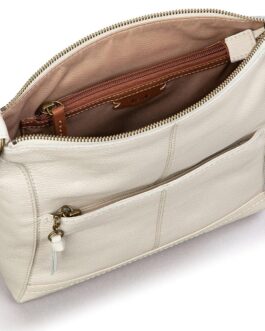 The Sak Lucia Leather Crossbody Purse – Premium Leather Women’s Handbag for Everyday and Travel – Cross Body Bag With Zipper