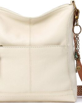 The Sak Lucia Leather Crossbody Purse – Premium Leather Women’s Handbag for Everyday and Travel – Cross Body Bag With Zipper
