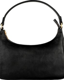 Time Resistance Leather Handbag – Full-Grain Leather Purse for Women Shoulder Bag Made in Italy