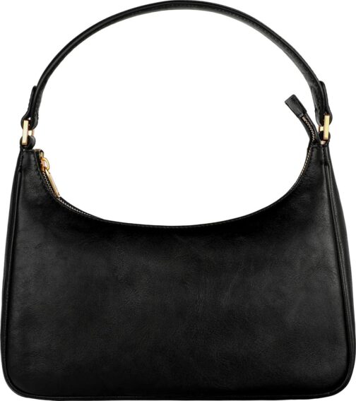 Time Resistance Leather Handbag - Full-Grain Leather Purse for Women Shoulder Bag Made in Italy