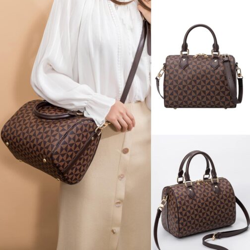 Top Handle Bags for Women Fahsionable Designer Crossbody Purse Large Cute Satchel Handbag - Image 2