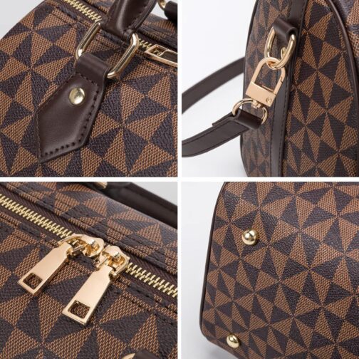 Top Handle Bags for Women Fahsionable Designer Crossbody Purse Large Cute Satchel Handbag - Image 5