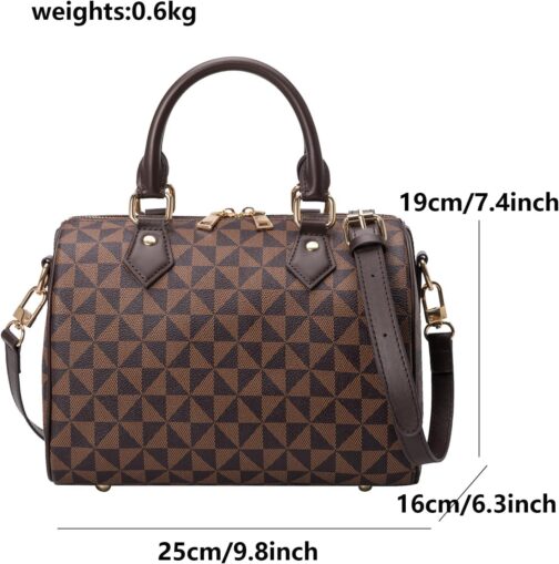 Top Handle Bags for Women Fahsionable Designer Crossbody Purse Large Cute Satchel Handbag - Image 4