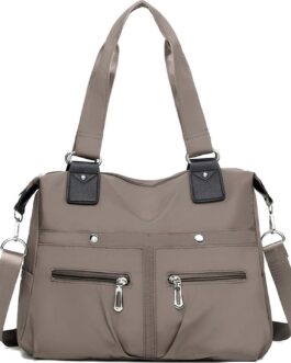 Tote Bag Crossbody Bags for Women Nylon Purses for Women Multiple Pockets Bag Handbags with Zipper Satchel Bags